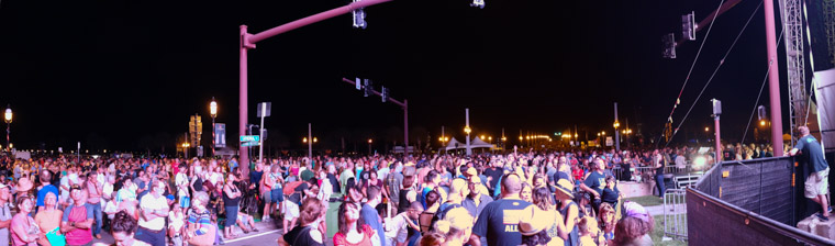 Main Stage Panoramic shot