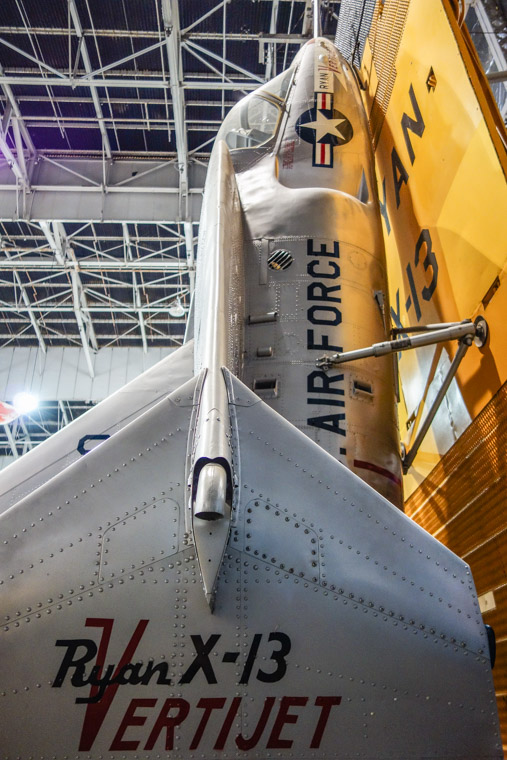 US Air Force X-13 Vertijet experimental plane Museum