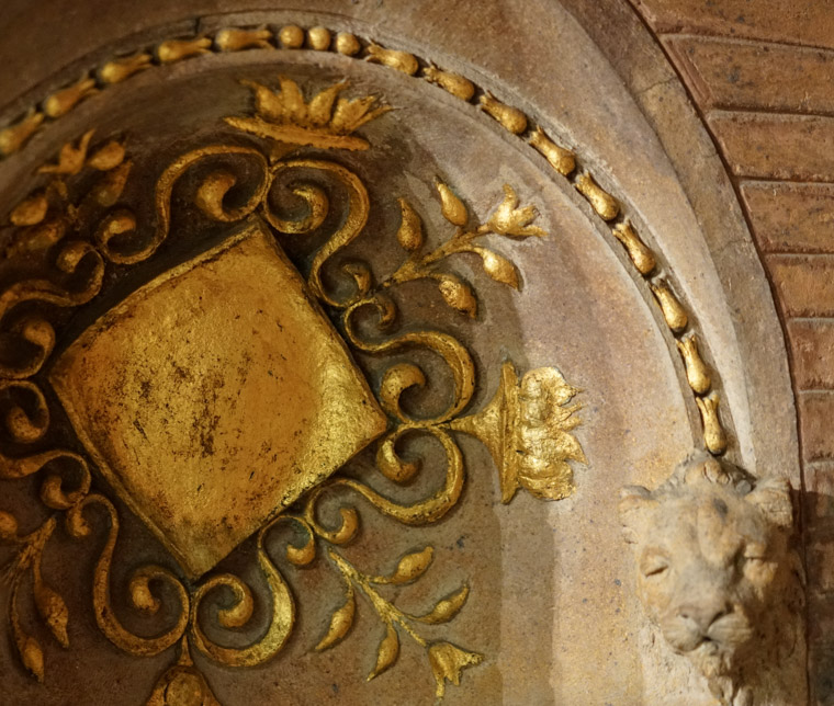 Flagler college lion detail