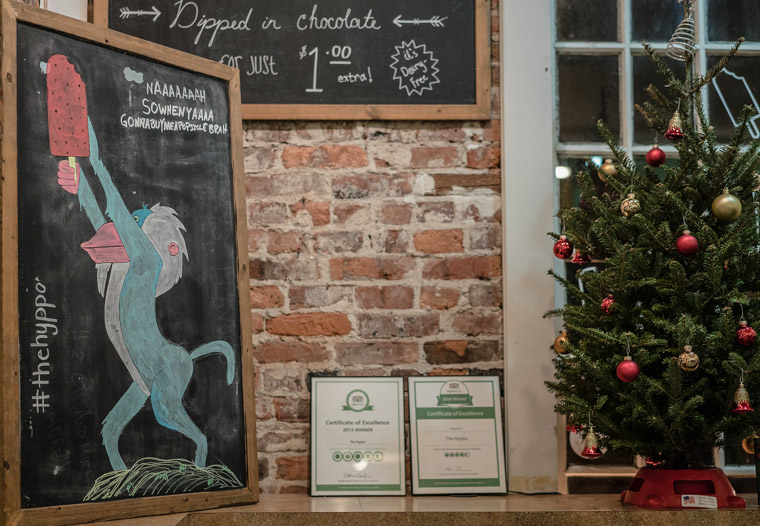 Hyppo Popsickle Bar Chalk Art