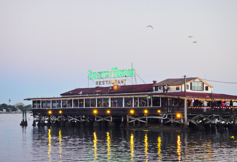 Santa Maria Restaurant at Sunset Intracoastal