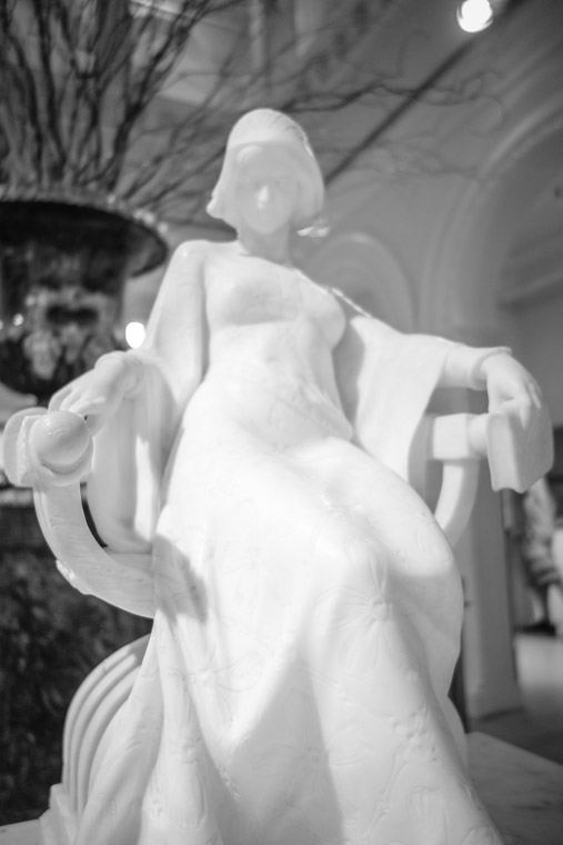 Lightner Museum marble sculpture