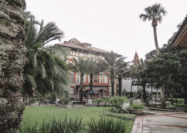Flagler College Rainy Day