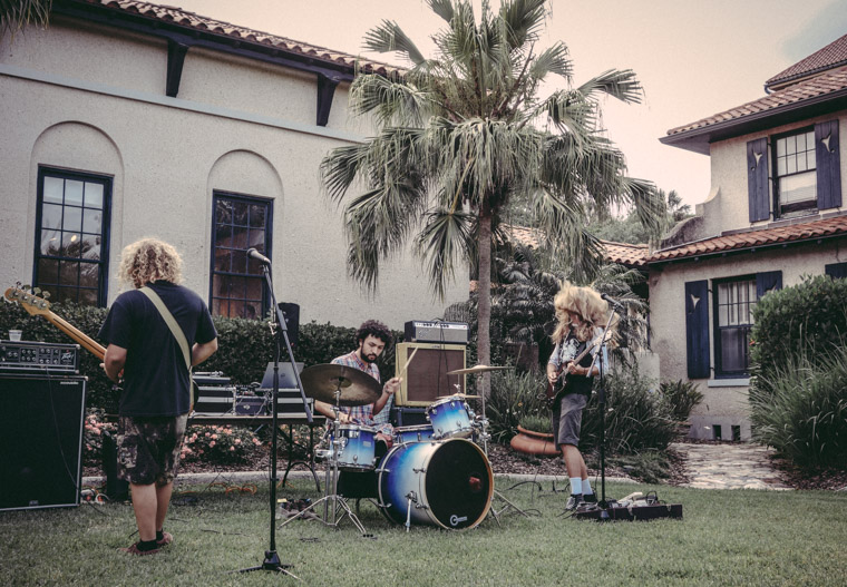 Cosmic Groove Rocking At art show