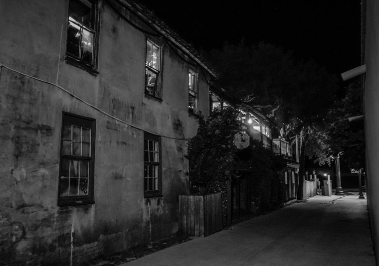 Milltop tavern Bar at night