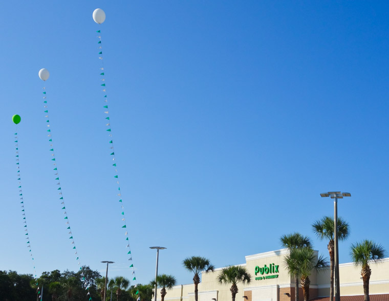 Wildwood Publix Grand Opening Balloons