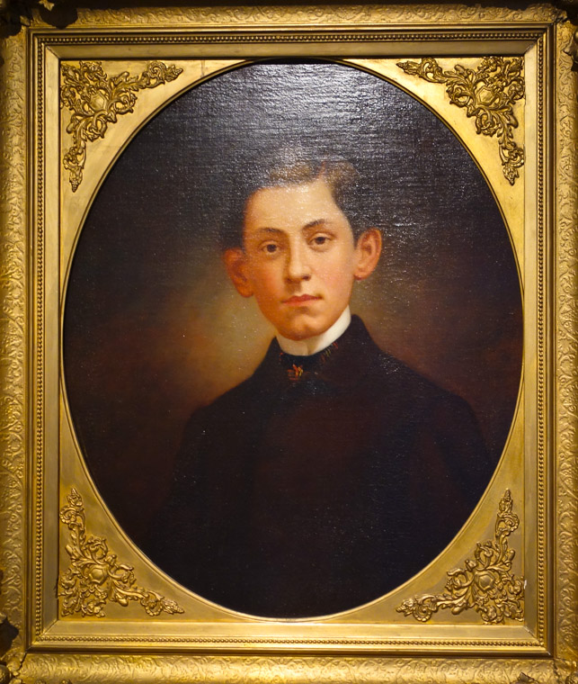 Lightner museum oil painting portrait