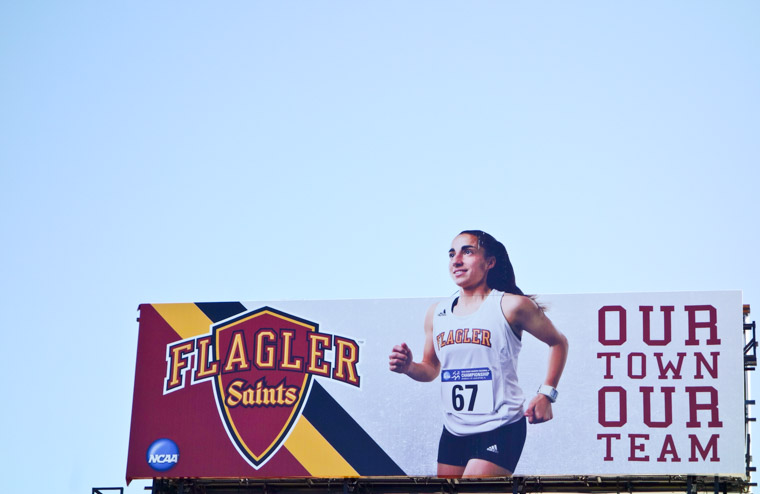 Flagler College Athletics Cross Country Billboard