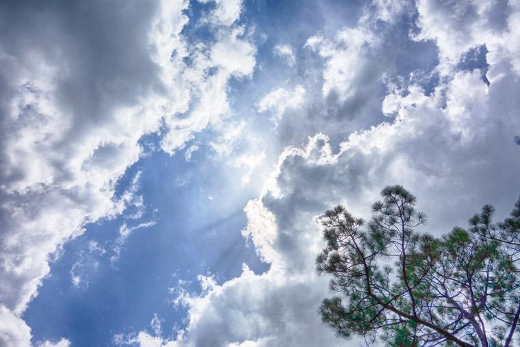 Cloud cover at Moses Creek