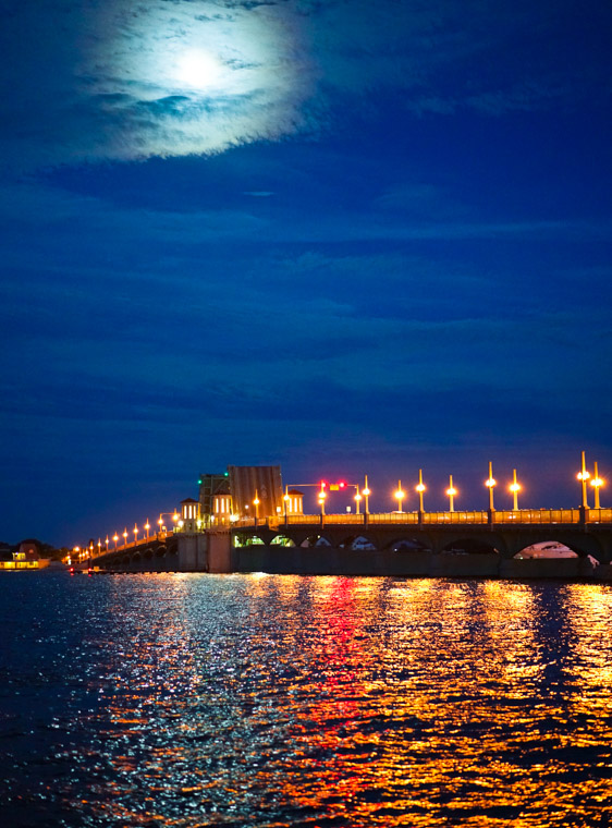 Bridge of Lions Moonlight