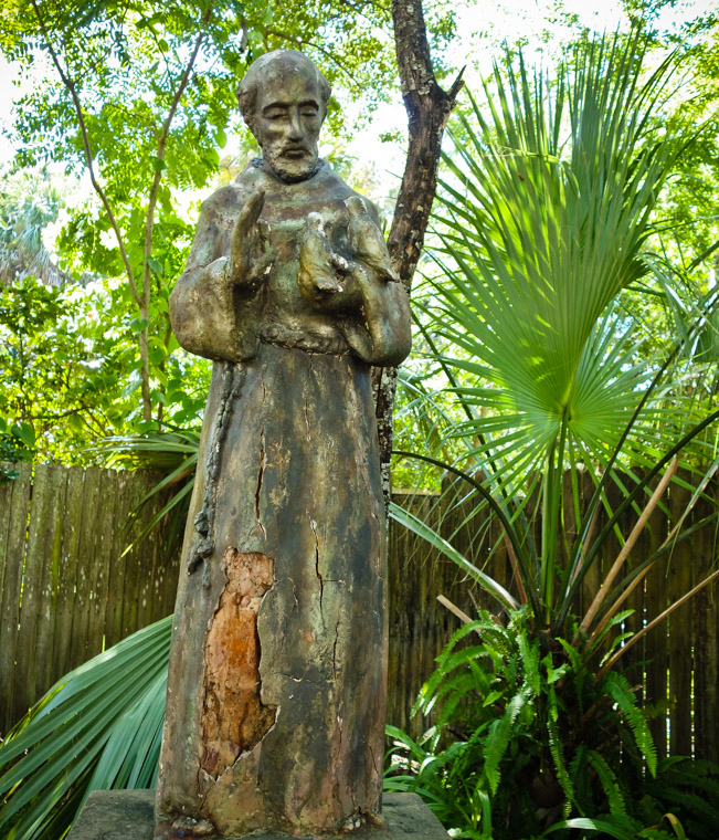 St Francis park Sculpture