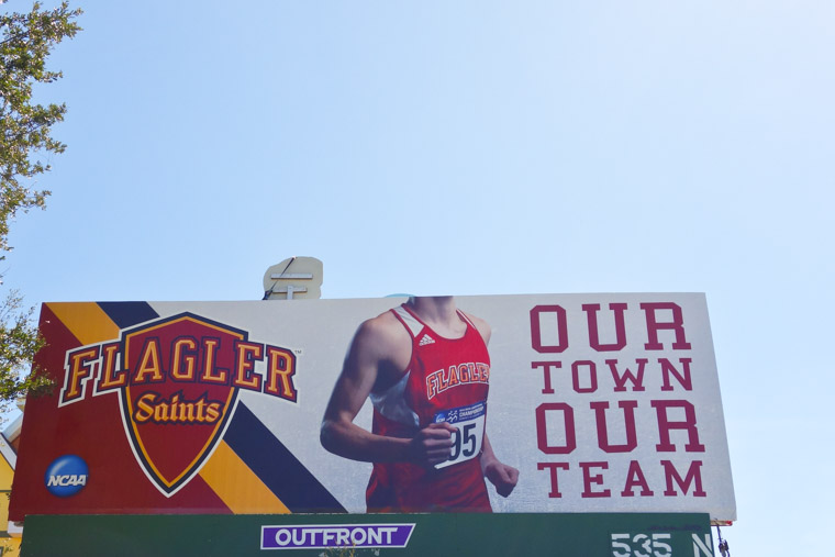 Flagler Cross Country Billboard hurricane matthew damage