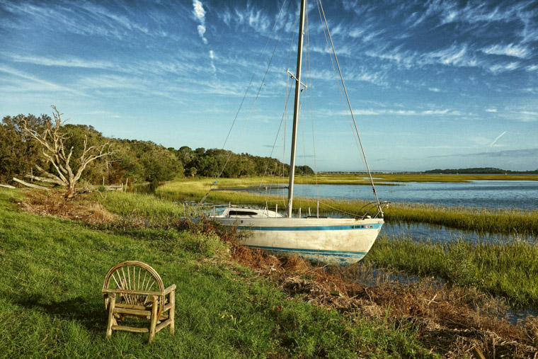 Hurriicane matthew wrecked sailboat