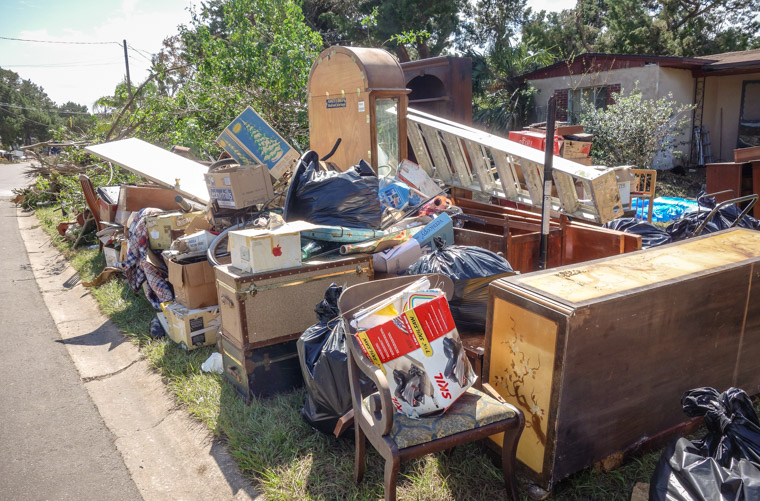 Hurricane matthew water damage