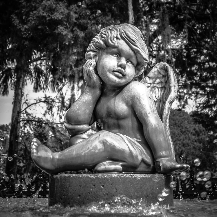 Fountain of youth angel fountain