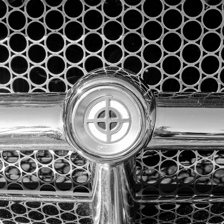 Vintage car grille